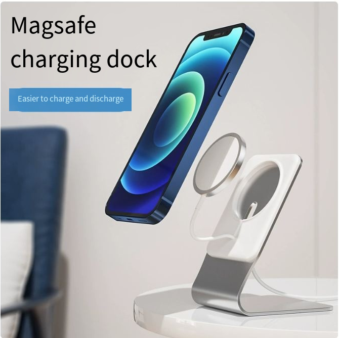 Support de Bureau pour Chargement Sans Fil pour Téléphones Mobiles